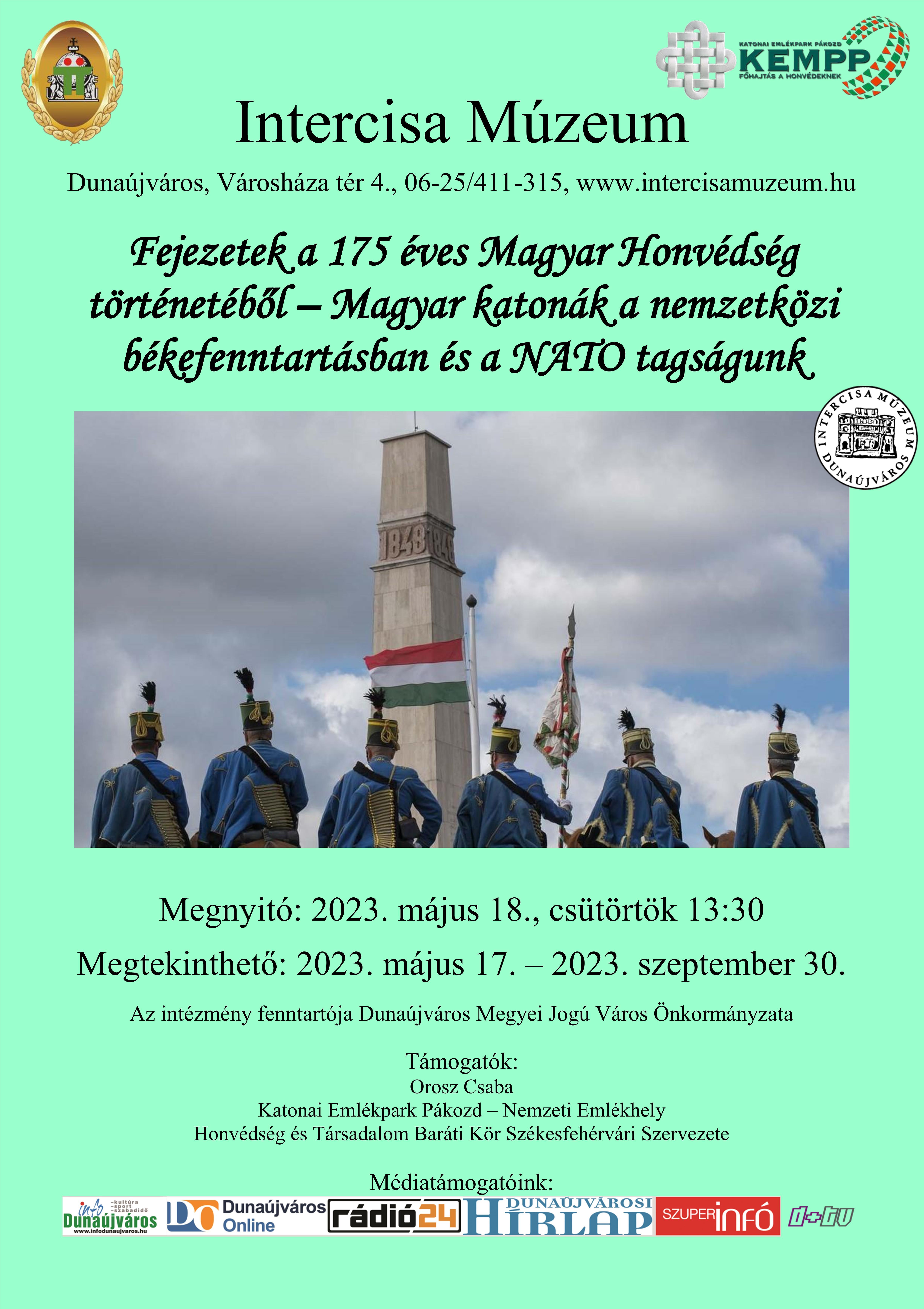 Fejezetek a 175 éves Magyar Honvédség történetéből