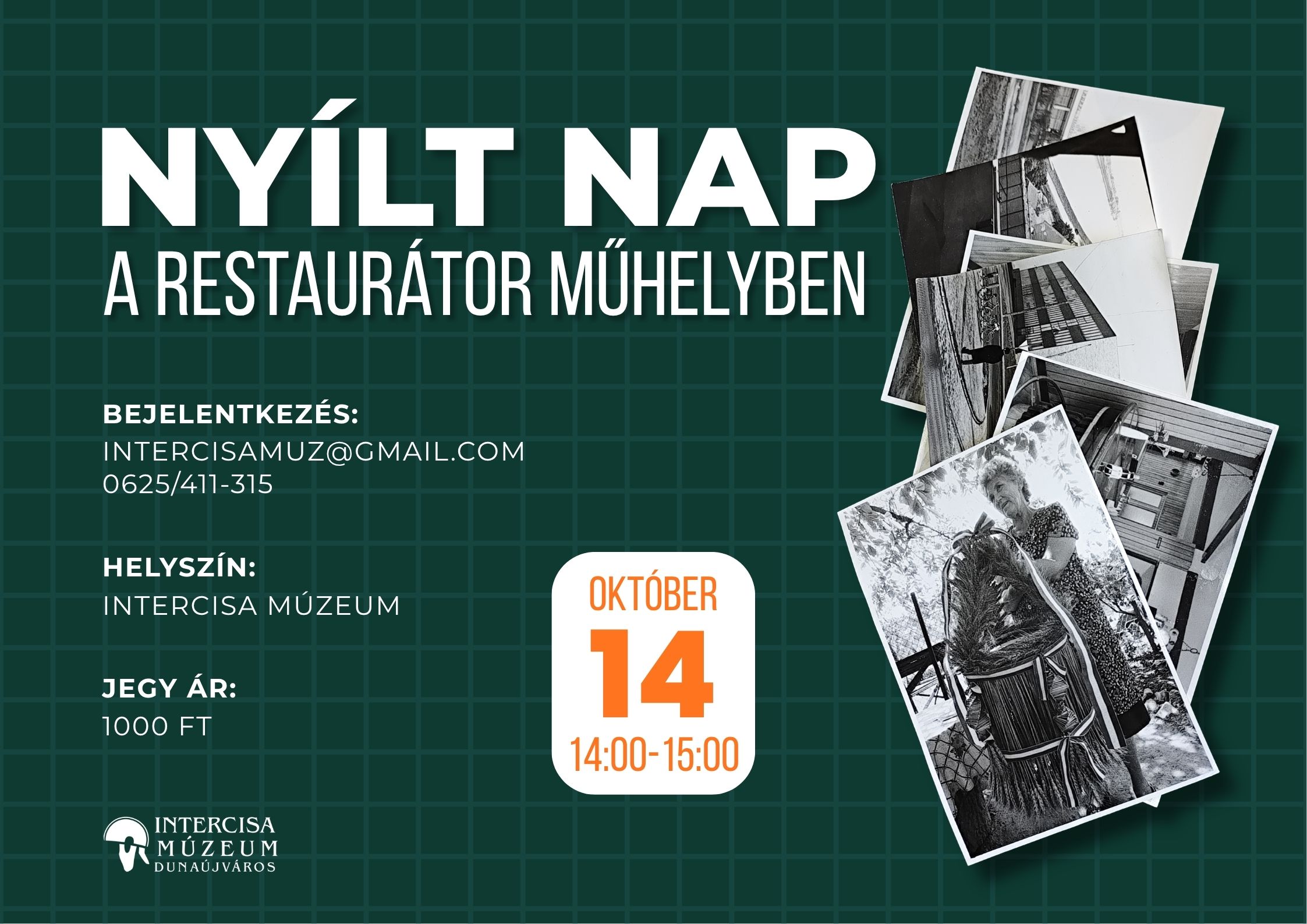 Nyílt nap a Restaurátor műhelyben Nyílt nap a Restaurátor műhelyben