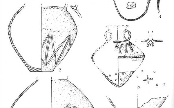 5. kép: A 39-es sír urnáját az 5. rajz mutatja. Forrás: Magdolna Vicze: Bronze Age Cemetery at Dunaújváros-Duna-dűlő. Dissertationes Pannonicae Ser. IV Vol 1., Bp. 2011