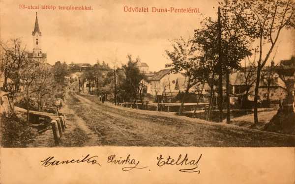 1. kép - 2019.16.1 leltári számú képes levelezőlap