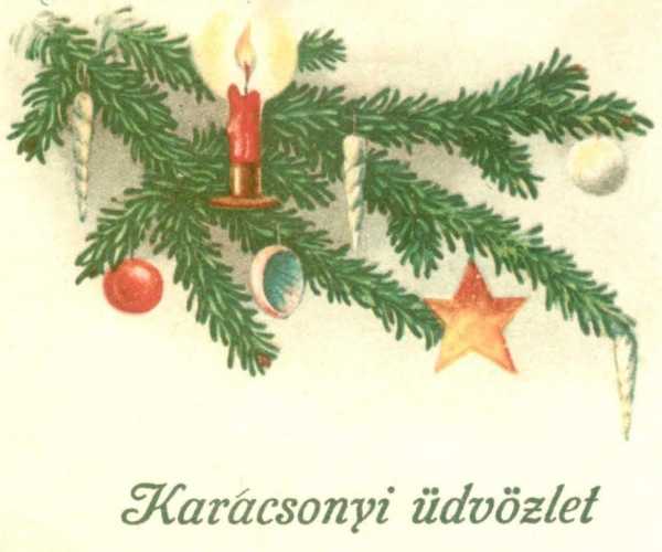 Karácsonyi üdvözlet